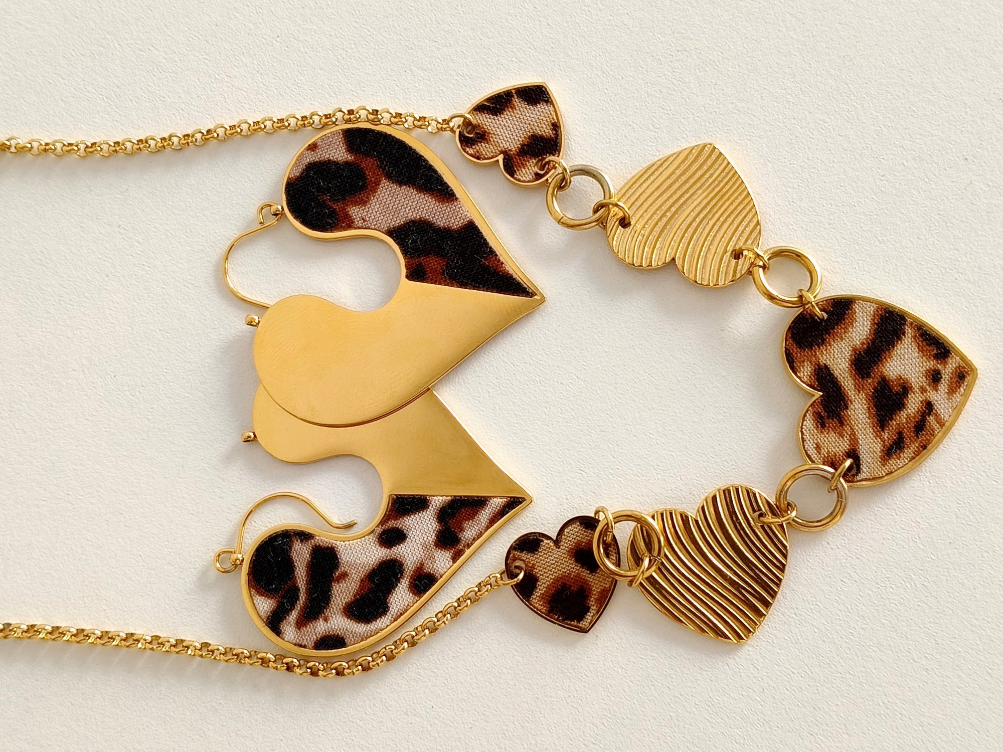 Conjunto Radiante Dourada