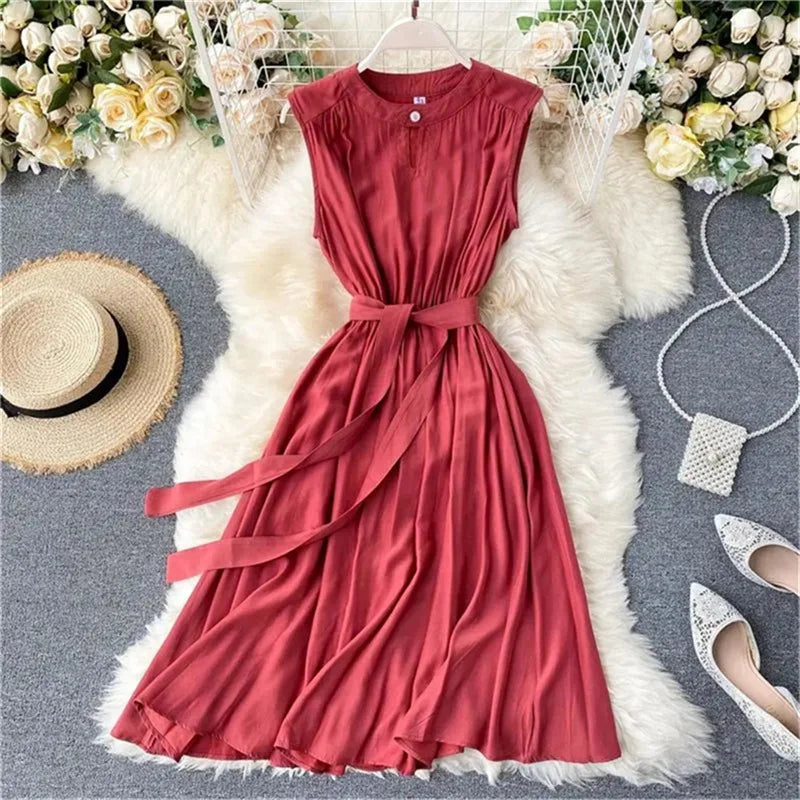 Vestido Casual Slim Fit – Leveza e Estilo para a Primavera/Verão ☀️✨