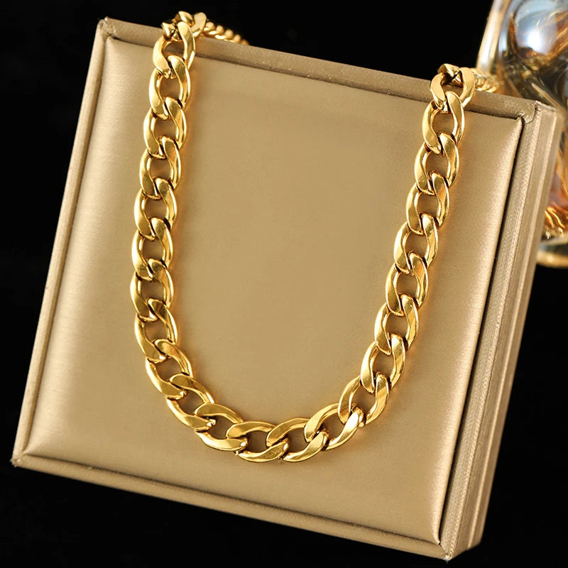 Colar Feminino em Aço Inoxidável 316L