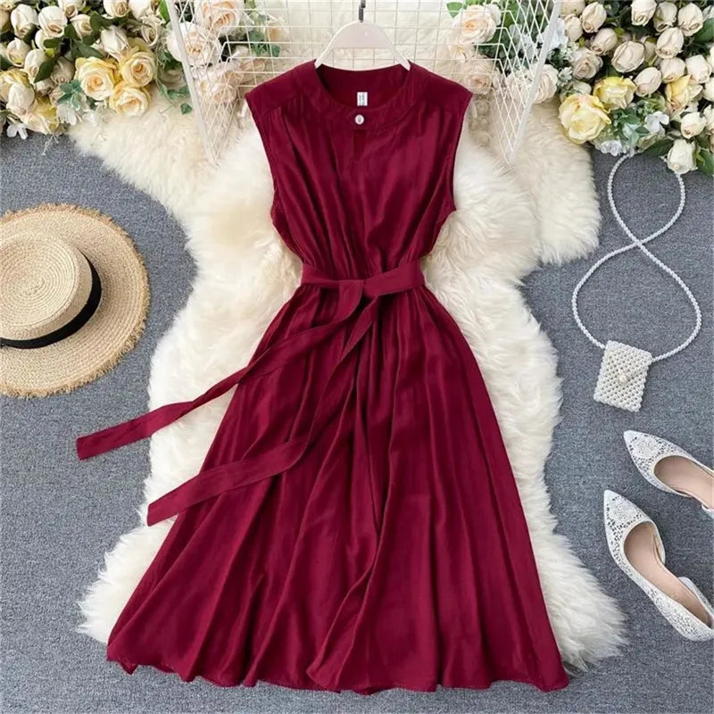 Vestido Casual Slim Fit – Leveza e Estilo para a Primavera/Verão ☀️✨