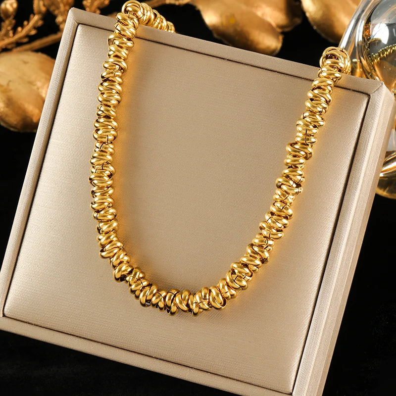 Colar Feminino em Aço Inoxidável 316L