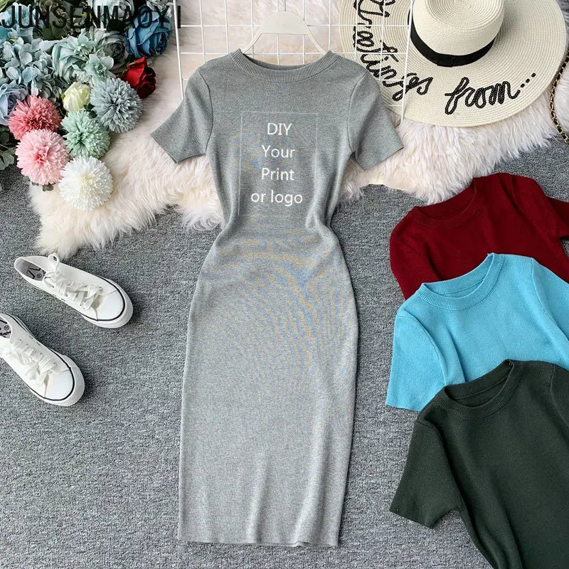 👗✨ Vestido Elegância  – Personalize com sua mensagem ou logo! ✨👗