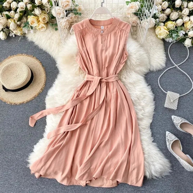 Vestido Casual Slim Fit – Leveza e Estilo para a Primavera/Verão ☀️✨