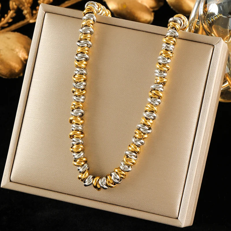 Colar Feminino em Aço Inoxidável 316L