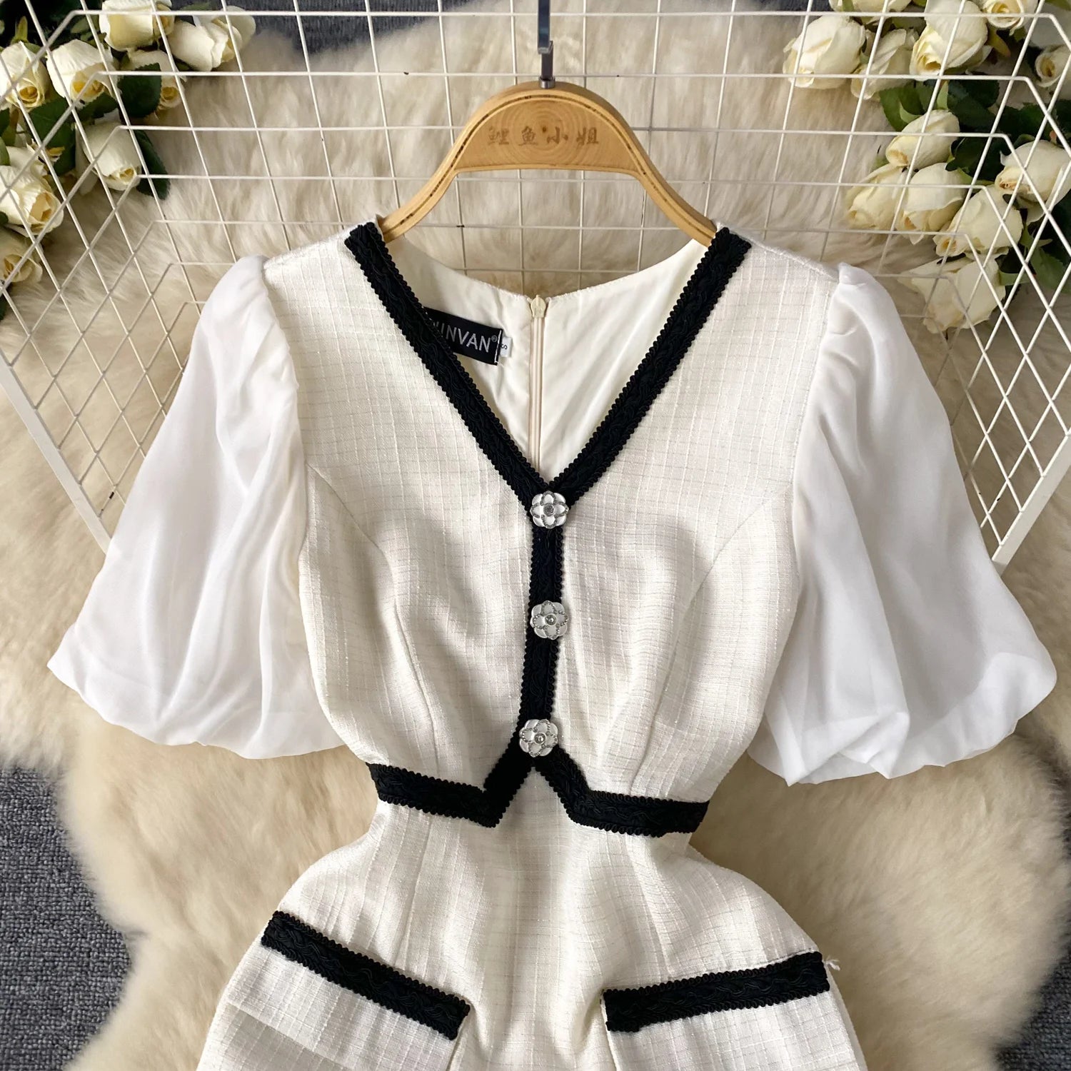 Vestido Chic Vintage – Elegância e Sofisticação para o Verão ☀️✨
