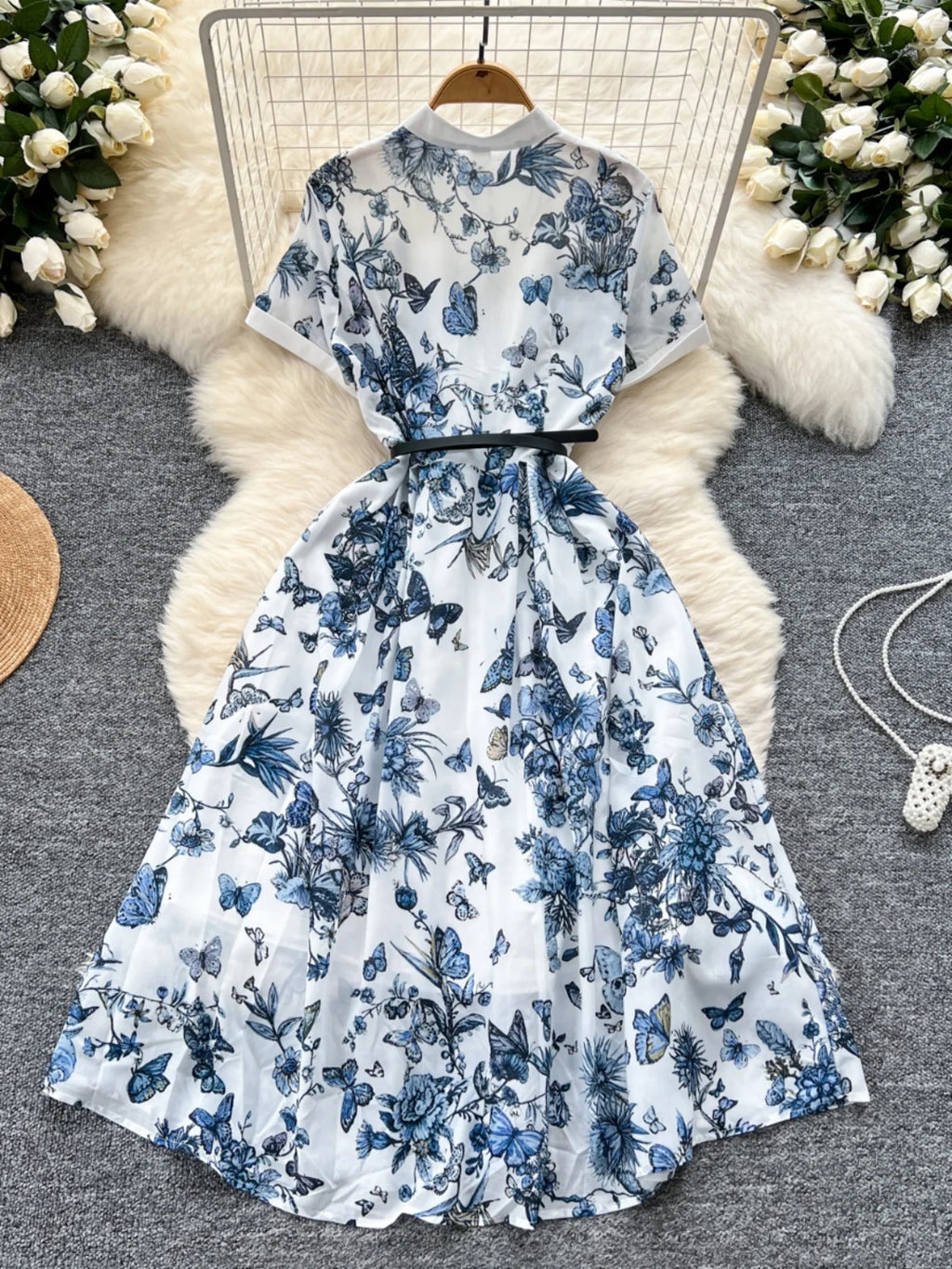 🌸 Vestido Longo Estampado Elegante – Verão 2025 🌸
