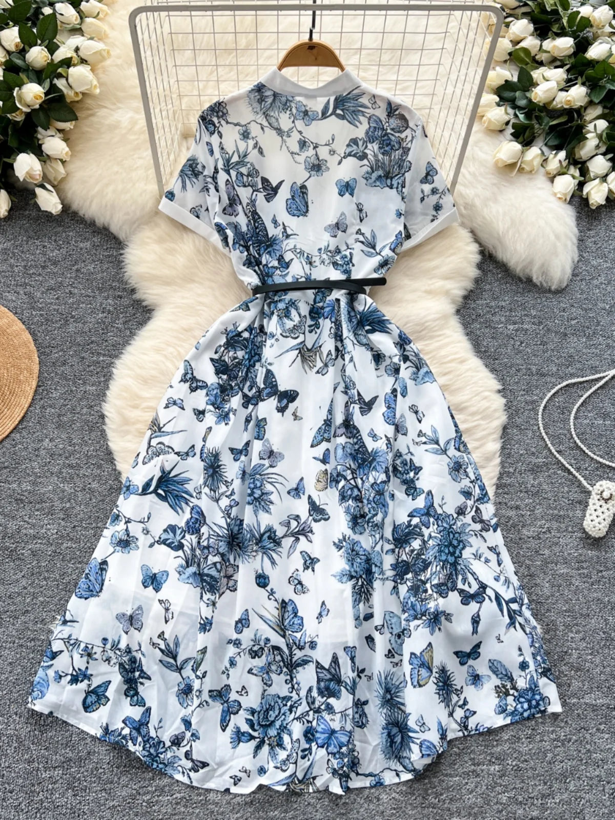 🌸 Vestido Longo Estampado Elegante – Verão 2025 🌸