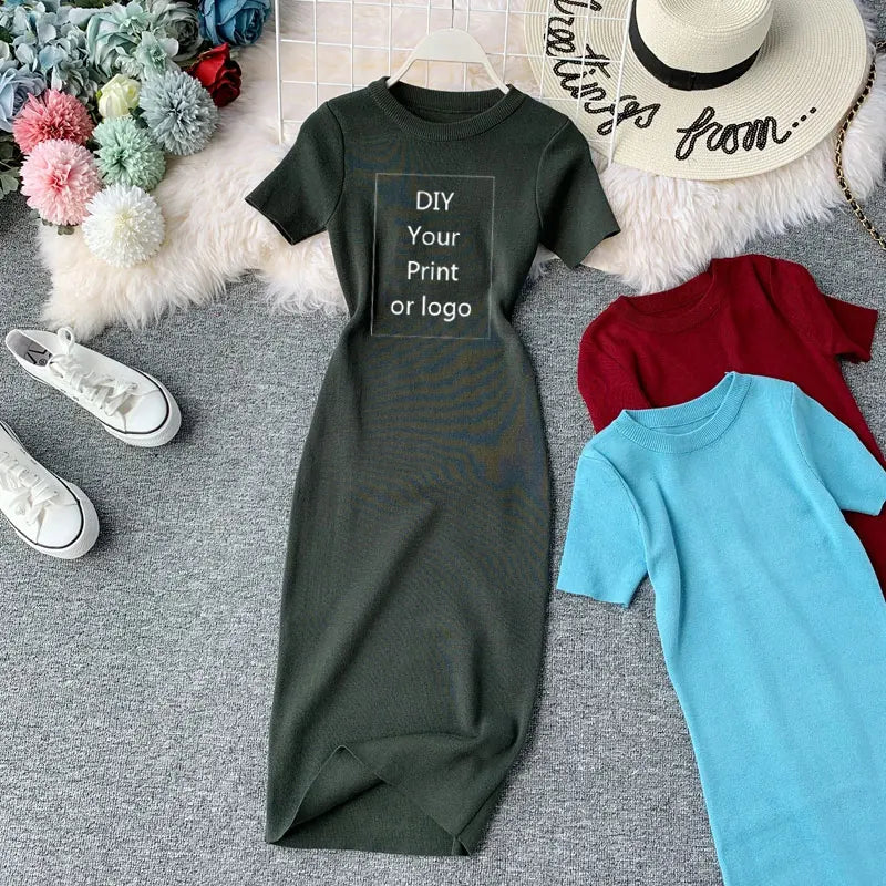 👗✨ Vestido Elegância  – Personalize com sua mensagem ou logo! ✨👗