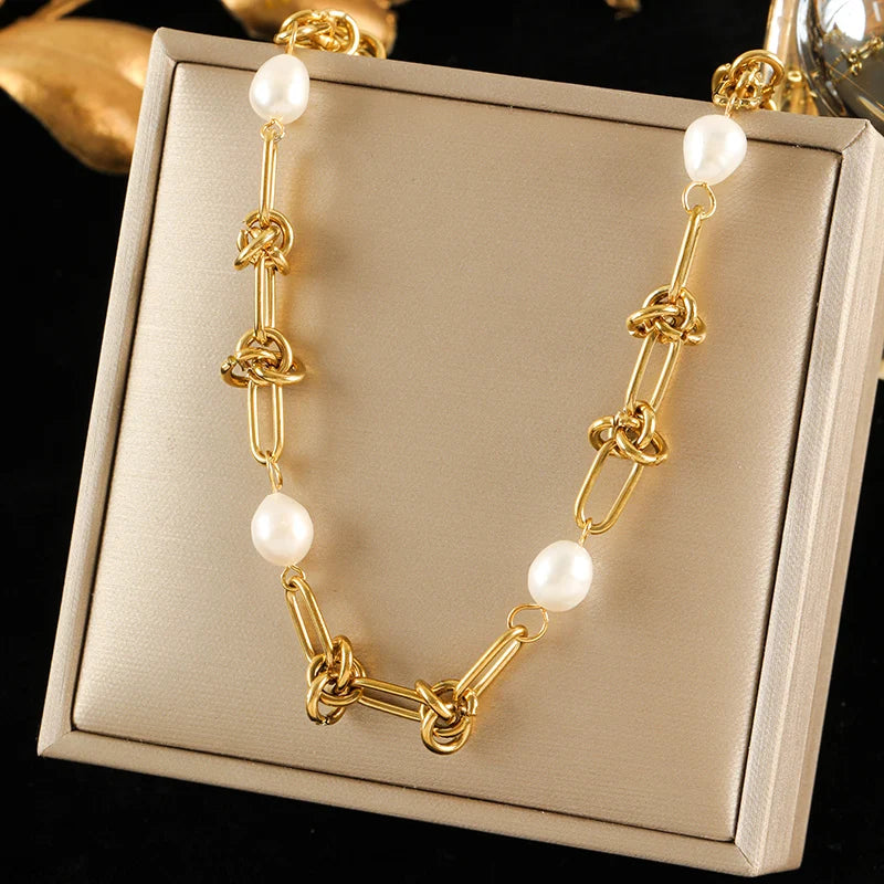 Colar Feminino em Aço Inoxidável 316L