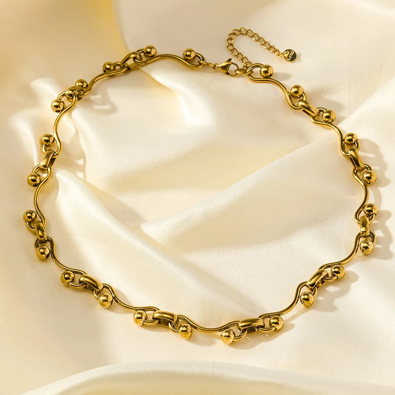 Colar Feminino em Aço Inoxidável 316L