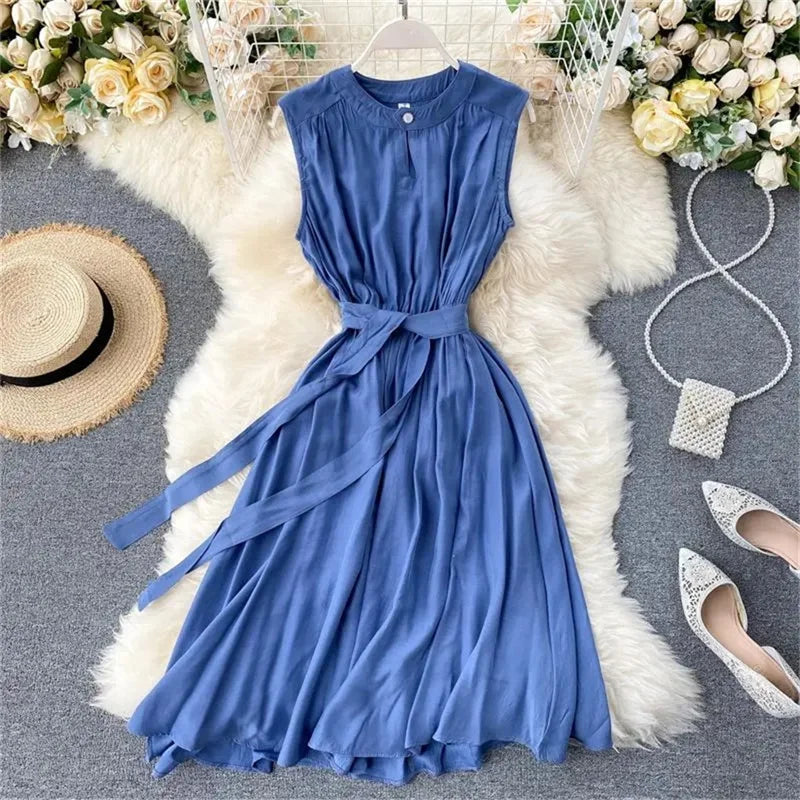Vestido Casual Slim Fit – Leveza e Estilo para a Primavera/Verão ☀️✨