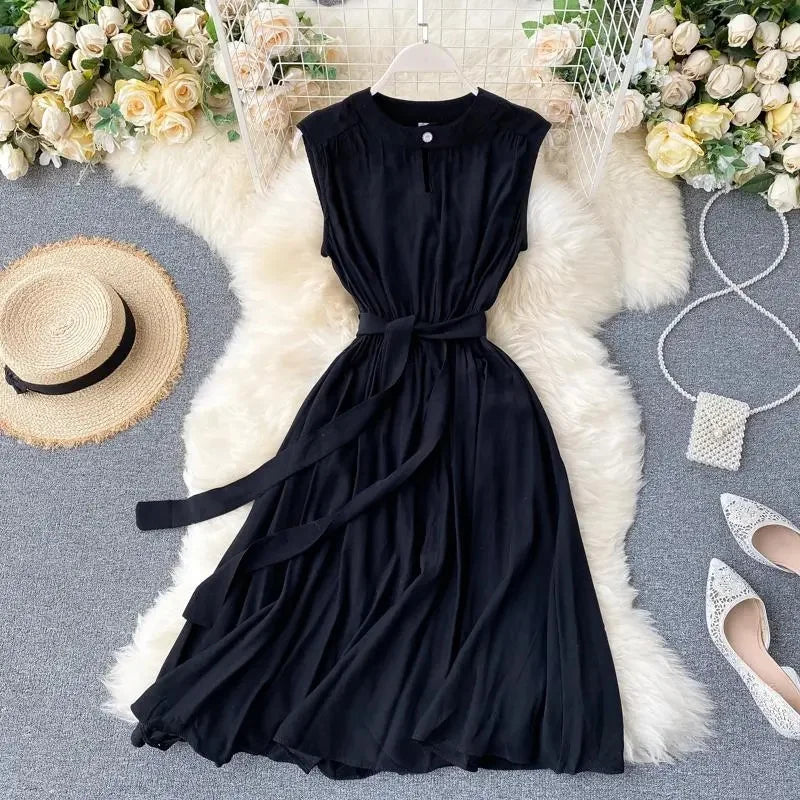 Vestido Casual Slim Fit – Leveza e Estilo para a Primavera/Verão ☀️✨