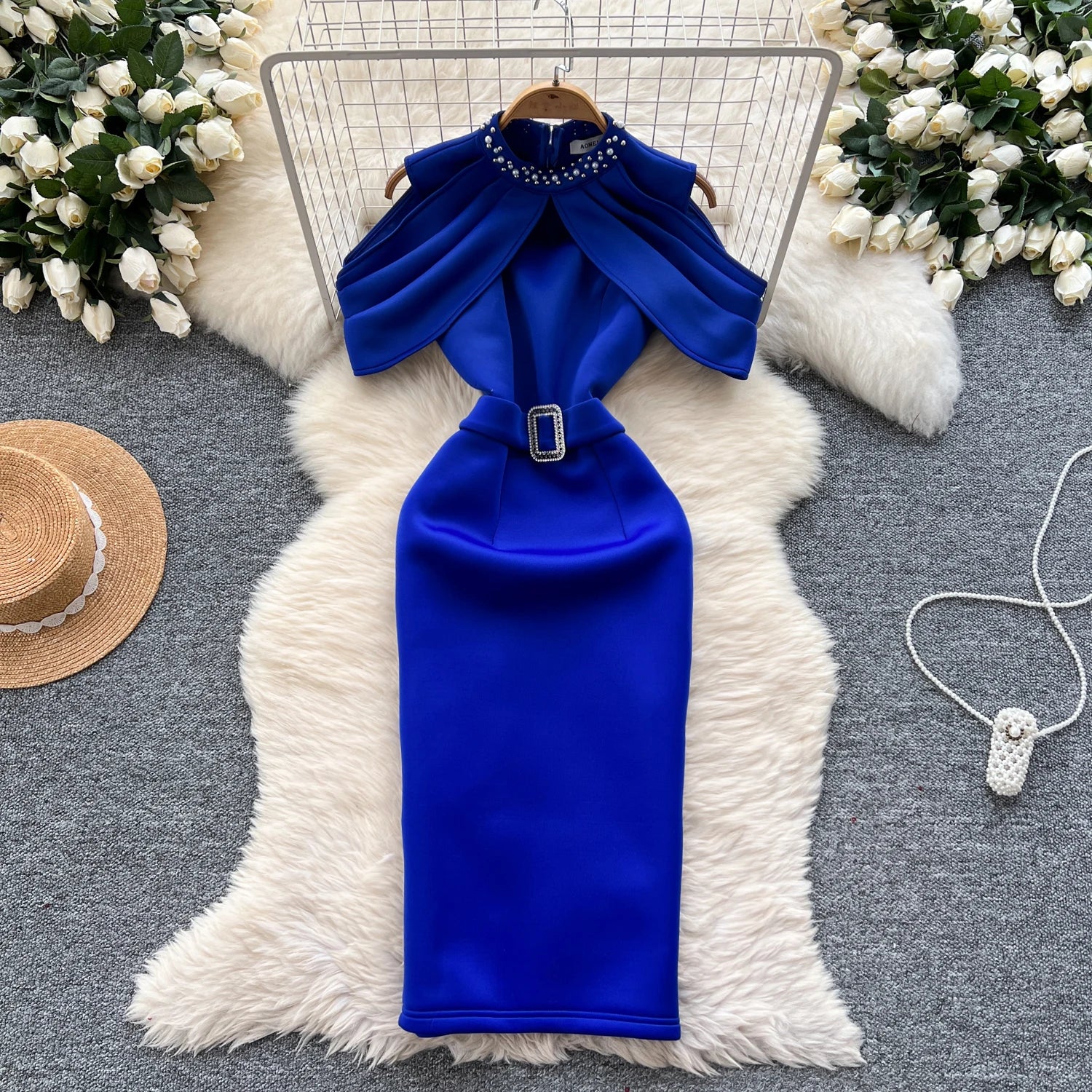 Vestido Chic com Bordado – Elegância e Sofisticação para Qualquer Ocasião