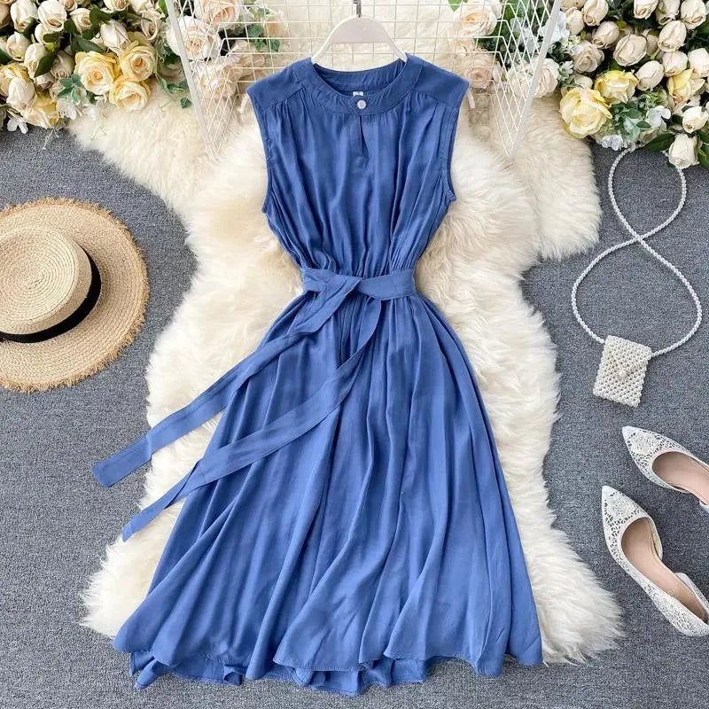 Vestido Casual Slim Fit – Leveza e Estilo para a Primavera/Verão ☀️✨