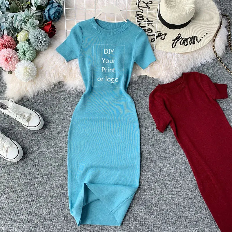 👗✨ Vestido Elegância  – Personalize com sua mensagem ou logo! ✨👗