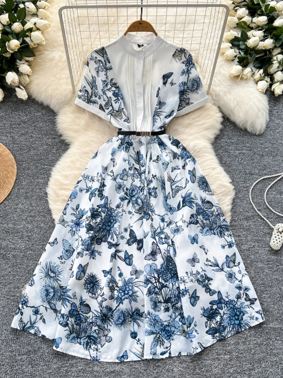 🌸 Vestido Longo Estampado Elegante – Verão 2025 🌸