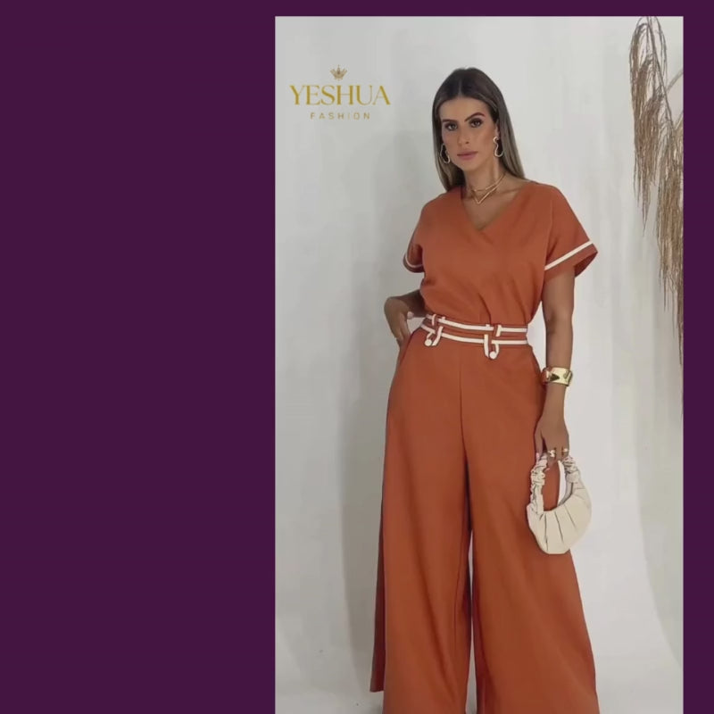Conjunto Calça + Blusa de Alfaiataria