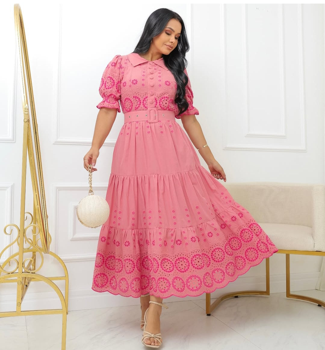 COLEÇÂO FLOREÇA-2025 Vestido Ana