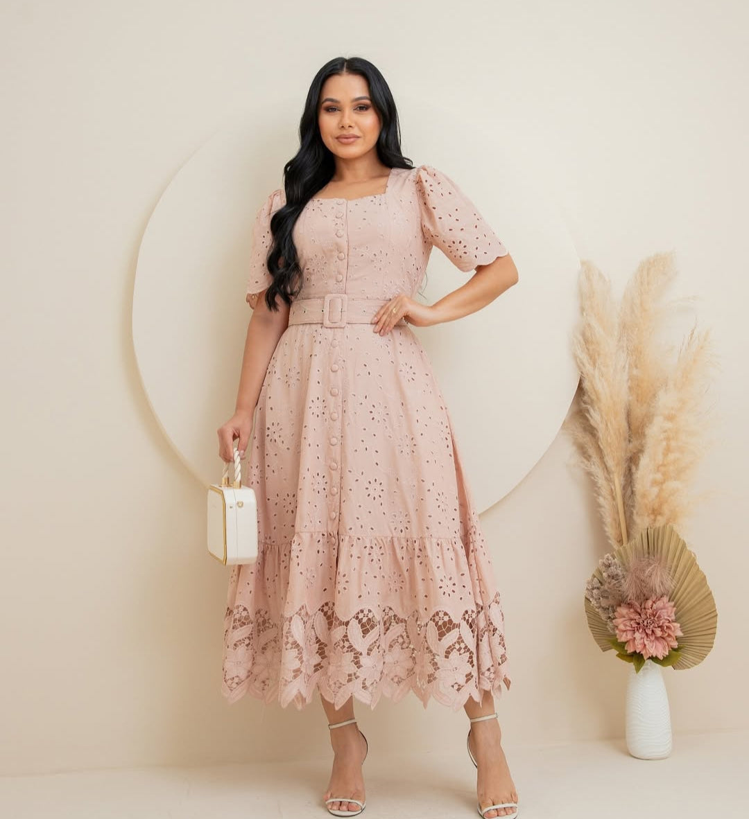 COLEÇÂO FLOREÇA-2025 Vestido Princesa